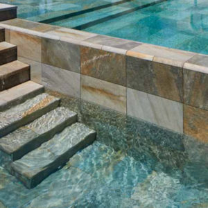 Porcelain Tile Antique Pool Mix 33cmX66cm  SQM