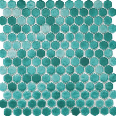 Glass mosaic Hexagon small 507 SQM