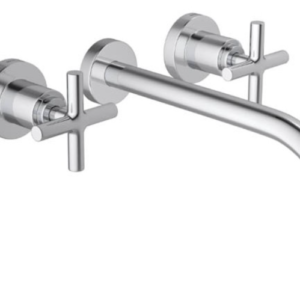 Art, DUNA CLASSICA Wash Basin Mixer For Wall Chrome