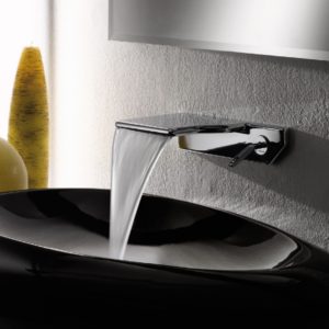 Art 64511.21,Single Lever Wall Mixer With Waterfall Spout.