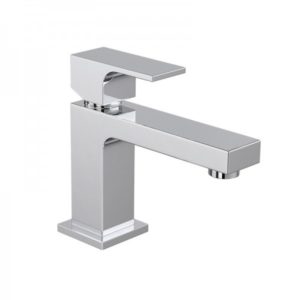 Art,2875.C90 Unic Rectangle Single Handle Basin short Spout Mixer Chrome