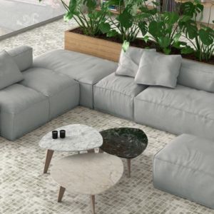 Glass Mosaic Natural Pearl River MT