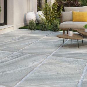 ART,  OUTDOOR CROSSOVER GRAY 60x60x2cm