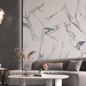 ART, YRT CALACATTA AQUA BLUE POLISHED  60X120CM SQM