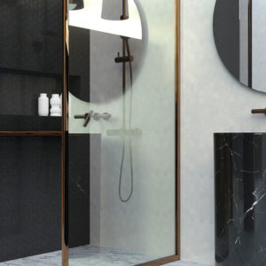 TOG Glass Mosaic Sixties Diamond White Hexagon