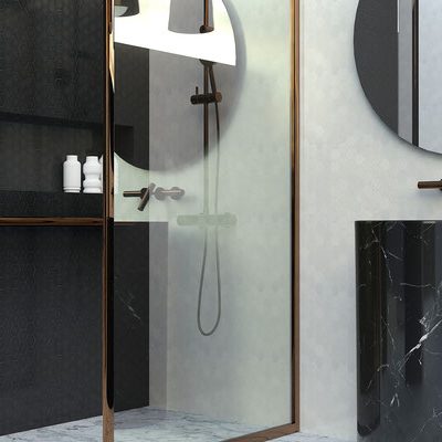 TOG Glass Mosaic Sixties Diamond White Hexagon