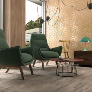 TOG Glass Mosaic Sixties Mustard Hexagon