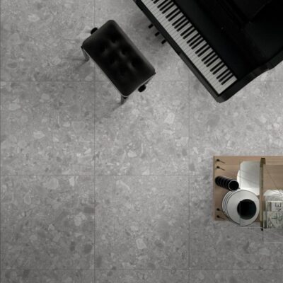 D&R Terrazzo Fragmentray Light Gray 80*160*12.5 mm