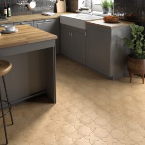 Kasbah -Souk Star, Terracotta Look Porcelain Floor & Wall Tile.
