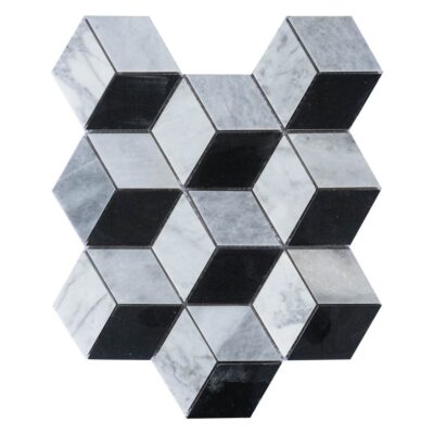 3D Water Jet Marble Mosaic Wall & Floor Tile