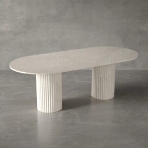 Oval Top Dining Table
