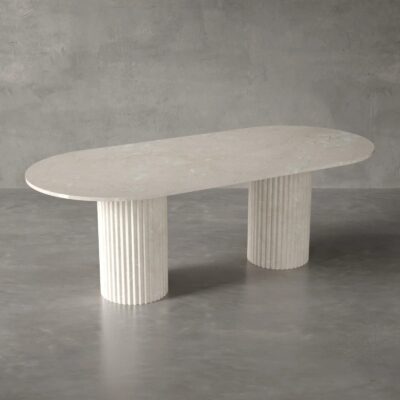 Oval Top Dining Table