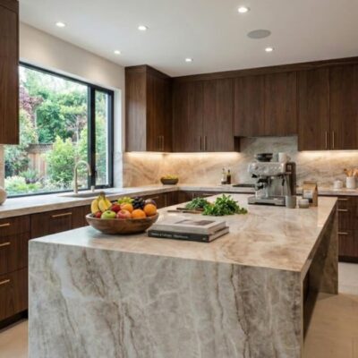 Taj Mahal Supreme Quartzite Slab  2CM Size Slabs 290x196CM AED 2,290