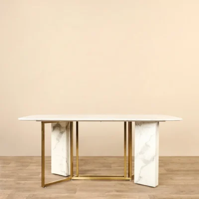 Julia Dining Table with Marble Top  180cm|200cm|220cm